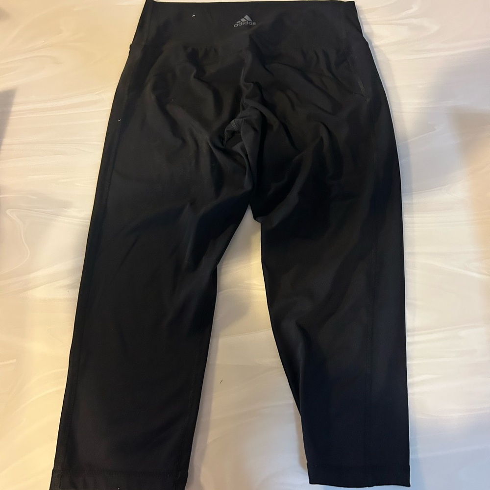 adidas Black Athletic Jogger Pants